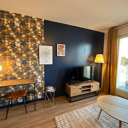 شقة Dahlia, Appt Cosy Avec Parking Et Balcon