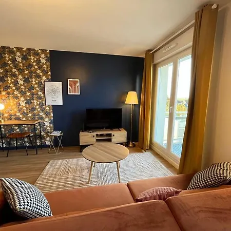 Dahlia, Appt Cosy Avec Parking Et Balcon شقة كان