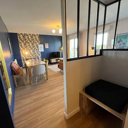 شقة Dahlia, Appt Cosy Avec Parking Et Balcon كان