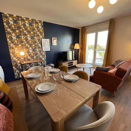 Dahlia, Appt Cosy Avec Parking Et Balcon Caen