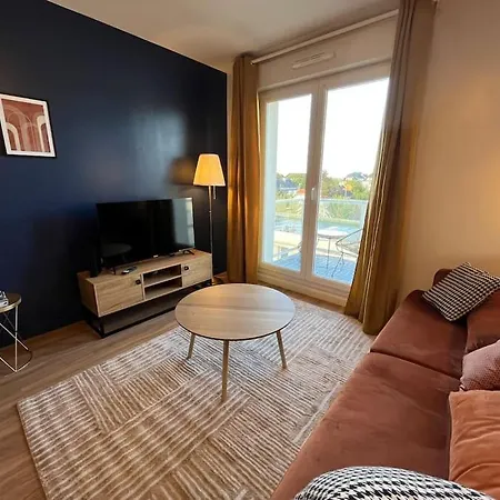 شقة Dahlia, Appt Cosy Avec Parking Et Balcon كان