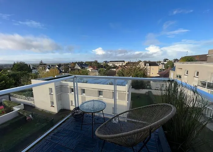 Dahlia, Appt Cosy Avec Parking Et Balcon * Caen