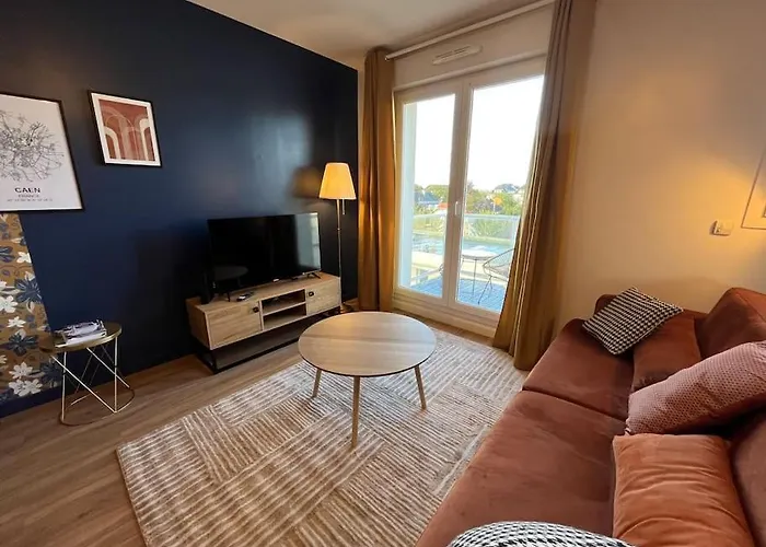 Appartamento Dahlia, Appt Cosy Avec Parking Et Balcon Caen